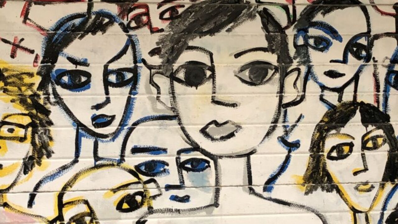Grafity cerca de la casa de mi madre