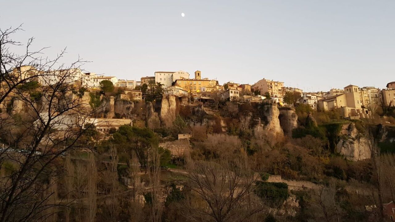 Cuenca desde la última vía que probaja